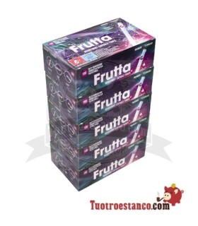 FRUTTA Blackberry and Mint Tubes - 5 boxes of 100 units