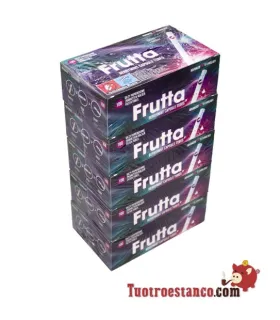 FRUTTA Blackberry and Mint Tubes - 5 boxes of 100 units