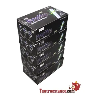 Tubi di calce FRUTTA con capsula - 5 scatole da 100 unità