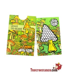 Grinder Tarjeta SoulBlime Setas
