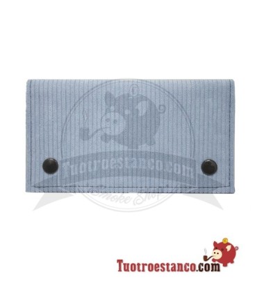 Porta-tabaco Champ com toque de veludo cotelê