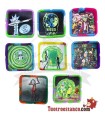 Rick and Morty Square Silicone Ashtray