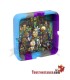 Rick and Morty Square Silikon-Aschenbecher