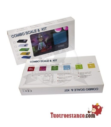 Combinazione Colore e vassoio luminoso + Scala