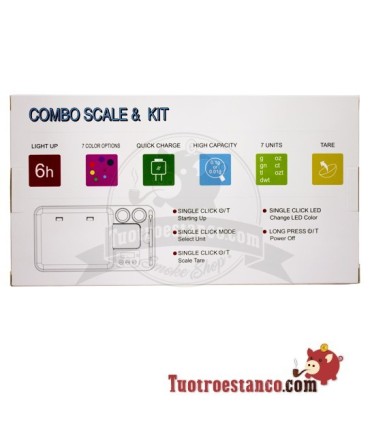 Combinazione Colore e vassoio luminoso + Scala