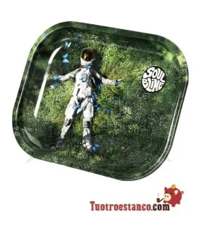 Soulblime Astronaut Metal Tray 14x18 cm