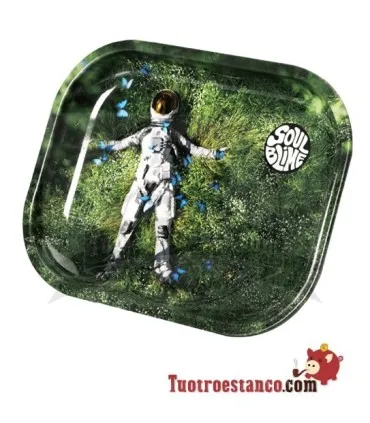 Soulblime Astronaut Metalen Tray 14x18 cm