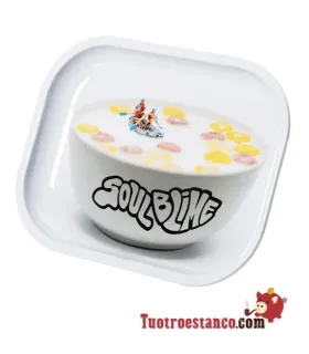Vassoio metallico Soulblime Cereals 14x18 cm