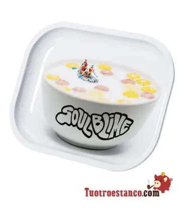 Vassoio metallico Soulblime Cereals 14x18 cm