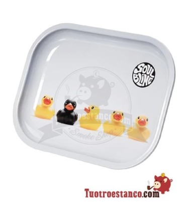 Bandeja Metálica Soulblime Patos de 14x18 cm
