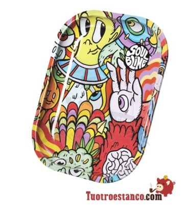 Bandeja Metálica Soulblime MIX de 14x18 cm