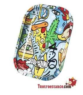 Soulblime MIX metalen bakje van 14x18 cm