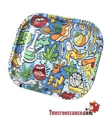 Bandeja Metálica Soulblime MIX de 14x18 cm