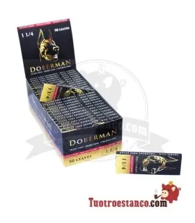 Doberman Paper 1 1/4 di 78mm - 50 libretti