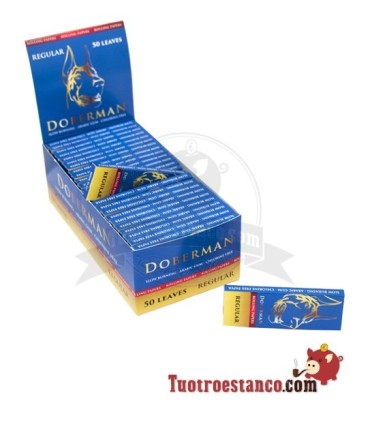 Papel Doberman Azul de 70mm - 50 libritos