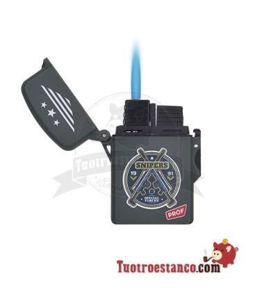 Encendedor Jet Flame Prof Army Malibu