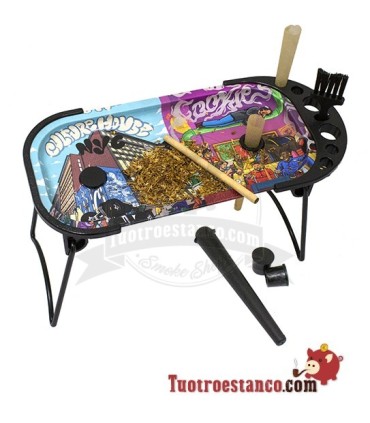 Rolling Console Friends Smoke