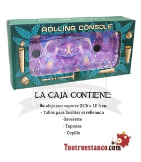 Funghi Psicopatici Rosa con Consolle Rotolante