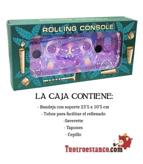 Funghi Psicopatici Rosa con Consolle Rotolante