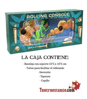 Ragazza con la Console Rotabile