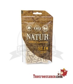 Filtros Orgânicos Natur 6 mm - 20 sacos de 200 filtros