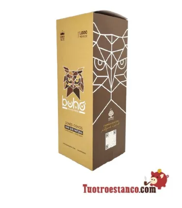 Présentation de 1000 cônes King Size Natural Owl