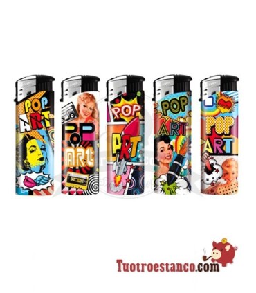 Encendedor electrónico Pop Art 2