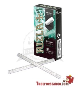 Mentol de 5,7 mm rizla Filtros Extra Slim 120 Filtros