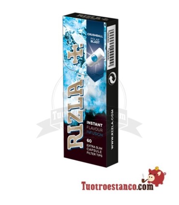 Filtros Rizla Polar Blast de 5,7 mm 60 filtros