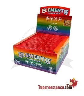 Elements RAINBOW Slim Rice Paper Case 110mm - 50 Broschüren