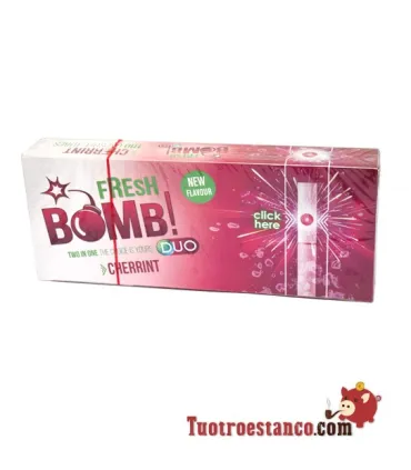 Tubos Fresh Bomb! Cherry - 1 box of 100 tubes