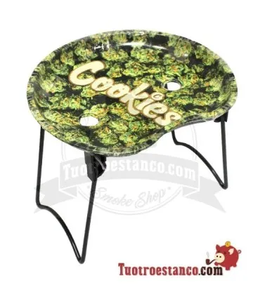 Small crescent tray with stand - Cookies