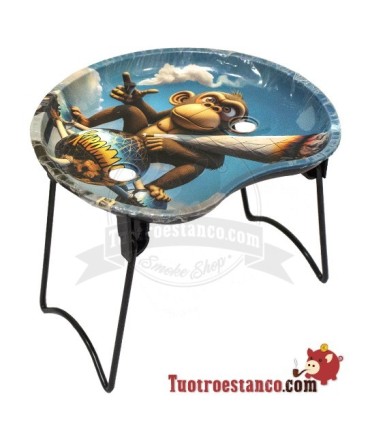 Bandeja pequeña con soporte - Monkey