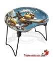 Piccolo vassoio a mezzaluna con supporto - Monkey