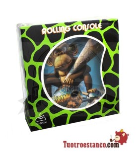 Piccolo vassoio a mezzaluna con supporto - Monkey