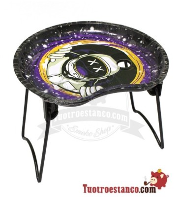 Bandeja pequeña con soporte - Astronauta
