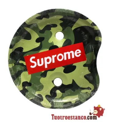Petit plateau en croissant avec support - Camouflage