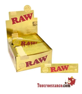 Raw Ethereal king size Slim 110 mm case - 50 Booklets