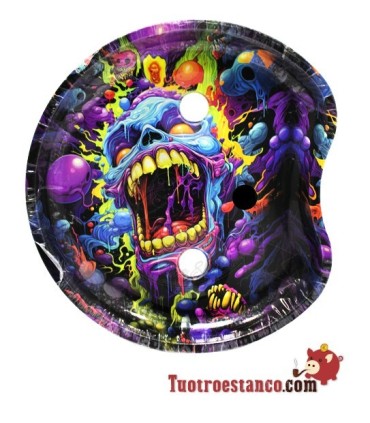 Bandeja pequeña con soporte - Zombie