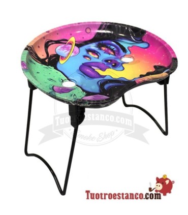 Bandeja pequeña con soporte Chica