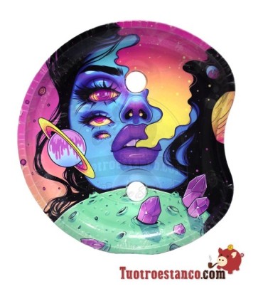 Bandeja pequeña con soporte Chica