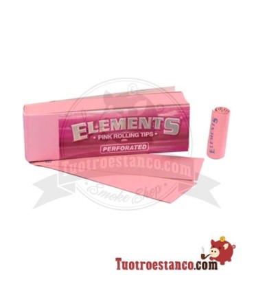 Elements Roze kartonnen filterhoes - 50 filters