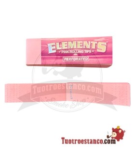 Estuche de filtros de cartón Elements Pink - 50 filtros