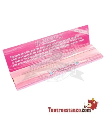 Elements King Size PINK Papier