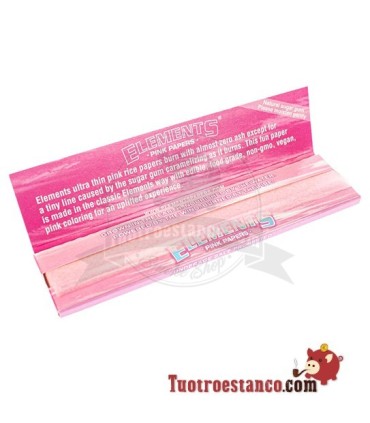 Elements King Size Roze Papier