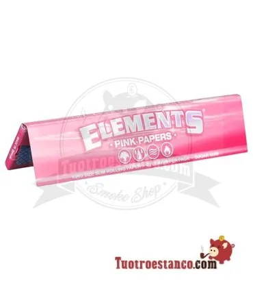Elements King Size PINK Papier