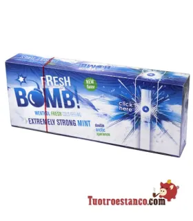 Tubes fresh bomb! Arctic Strong Mint - 1 box of 100 tubes