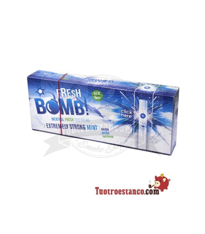 Tubi Fresh Bomb! Artic Strong Mint - 1 scatola da 100 tubi