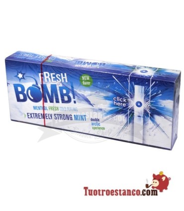 Tubi Fresh Bomb! Artic Strong Mint - 1 scatola da 100 tubi