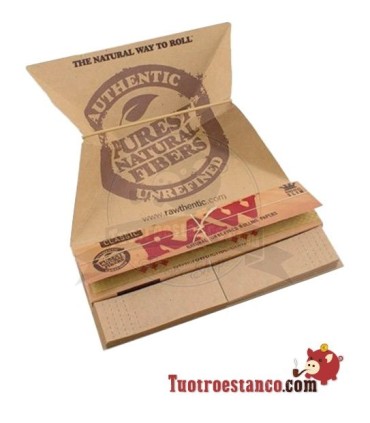 110 mm King Size Artisan RAW-papier + Tips